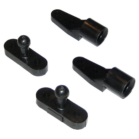 Perko Door Catches - Black Nylon - Pair - 0559DP