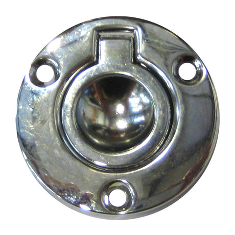 Perko - Round Flush Ring Pull - 2" - Chrome Plated Zinc - 1232DP2CHR