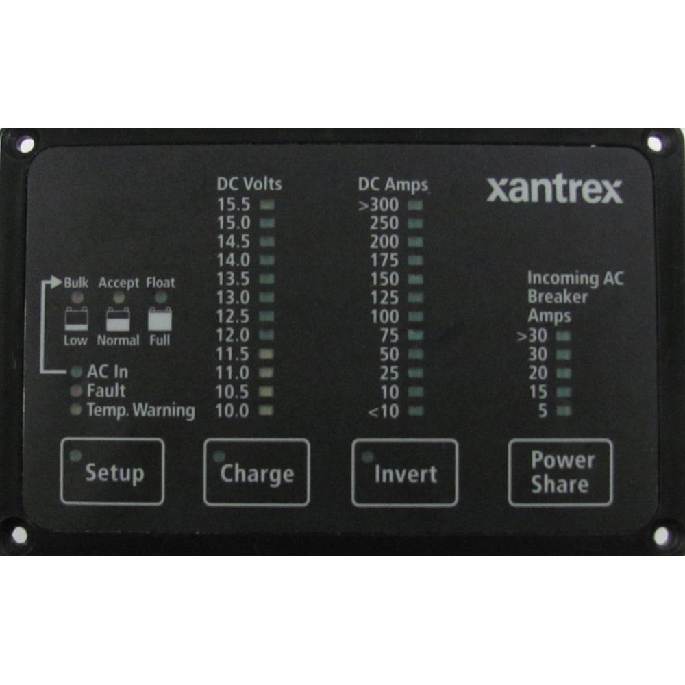 Xantrex Heart FDM-12-25 Remote Panel, Battery Status & Freedom Inverter/Charger Remote Control - 84-2056-01