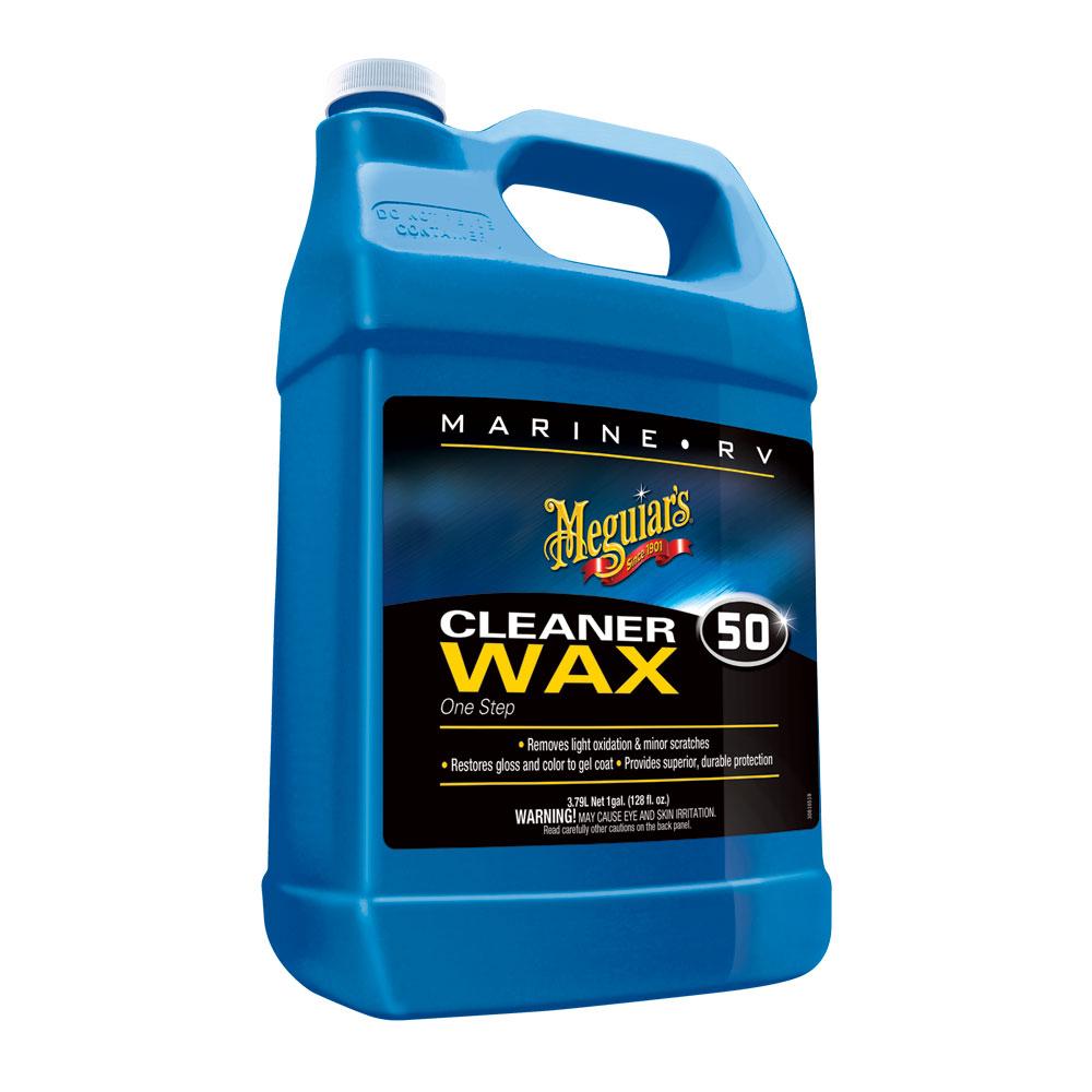 Meguiar's - #50 Boat/RV Cleaner Wax - Liquid - 1 Gallon - M5001