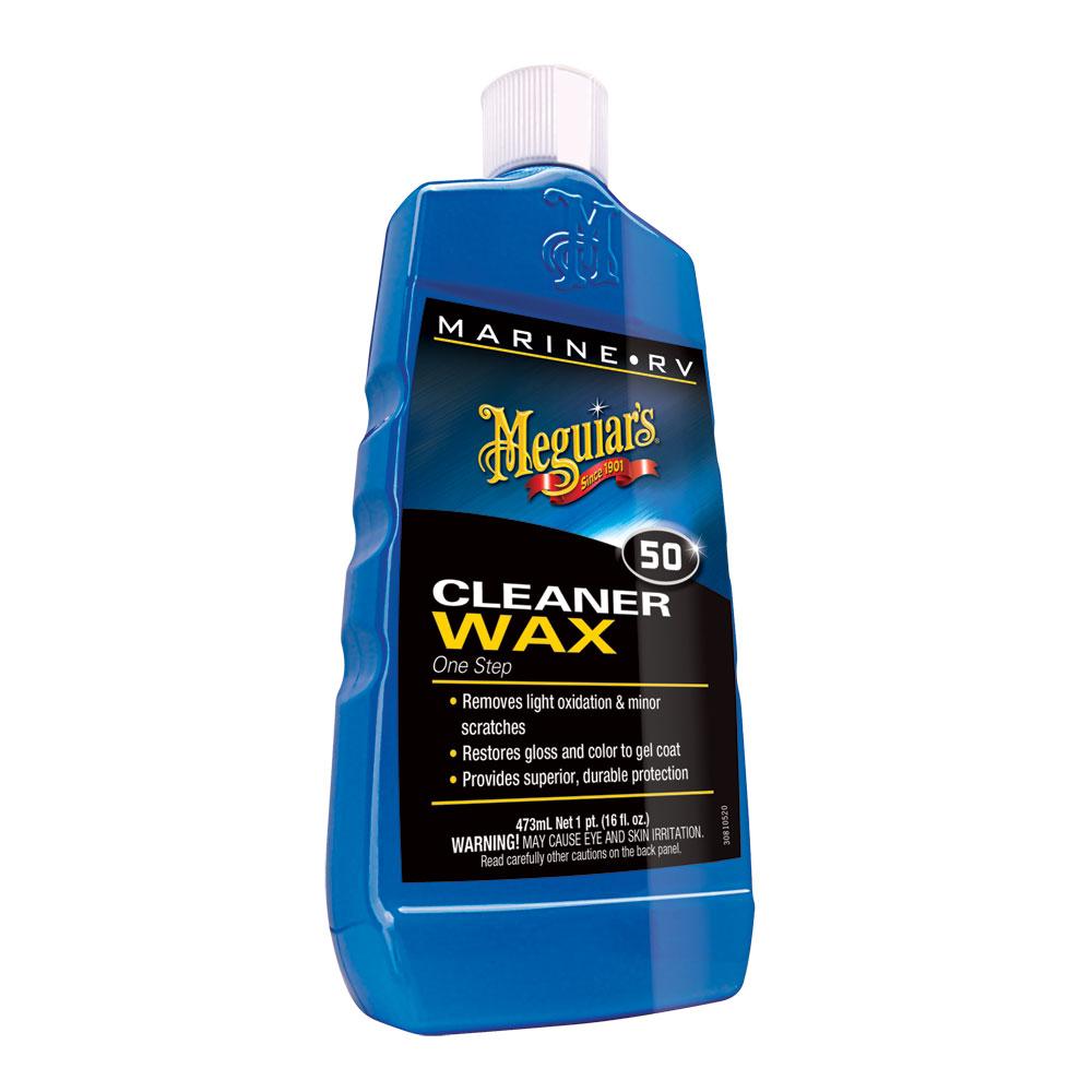 Meguiar's - #50 Boat/RV Cleaner Wax - Liquid - 16 oz. - M5016