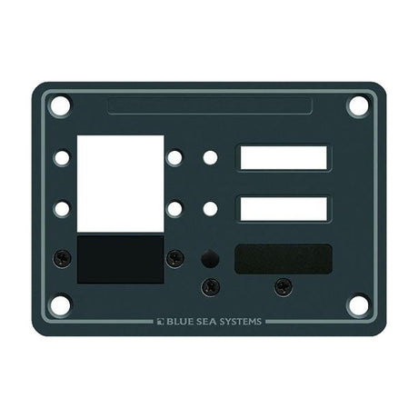 Blue Sea 8088 3 Position DC C-Series Panel - Blank - 8088