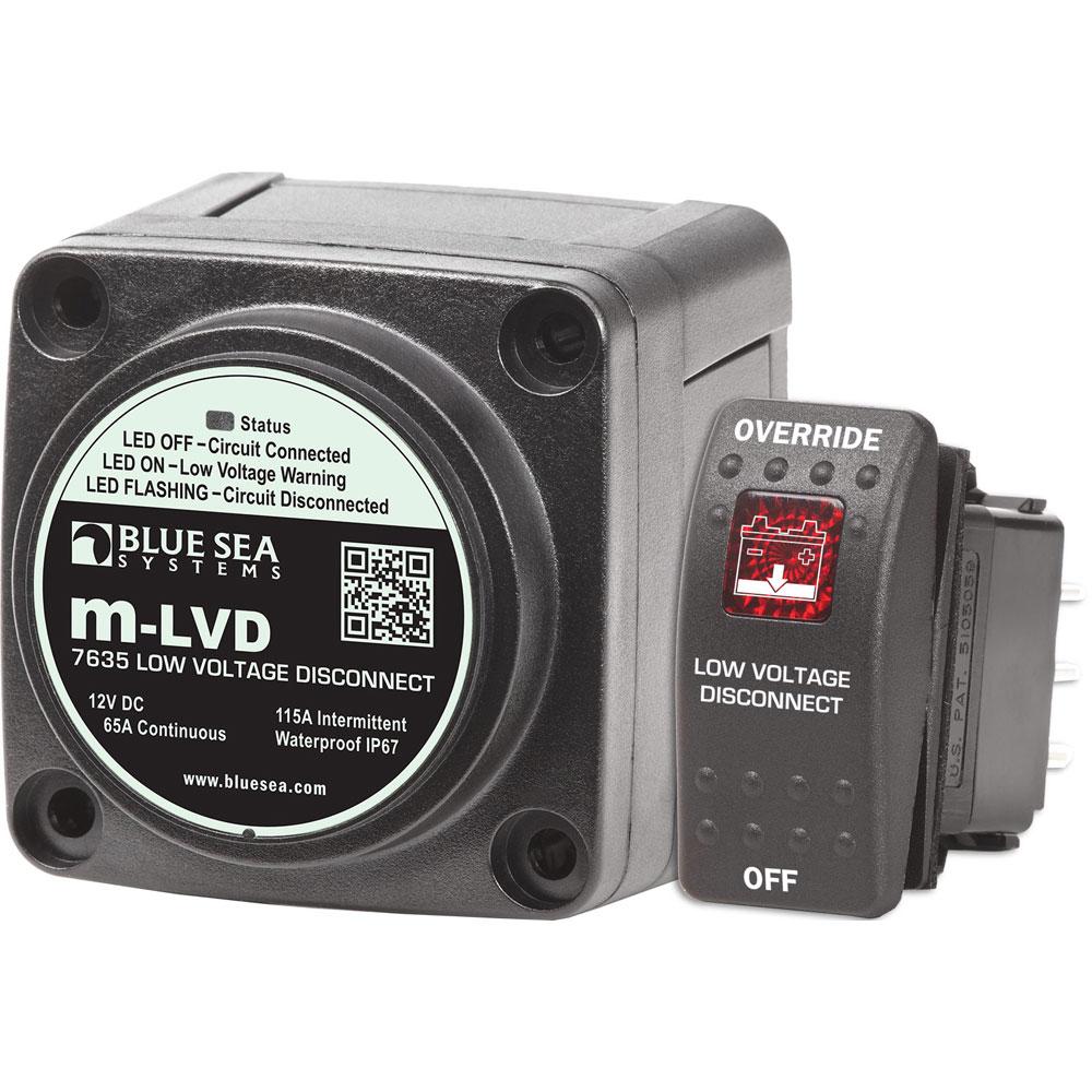 Blue Sea 7635 m-LVD Low Voltage Disconnect - 7635