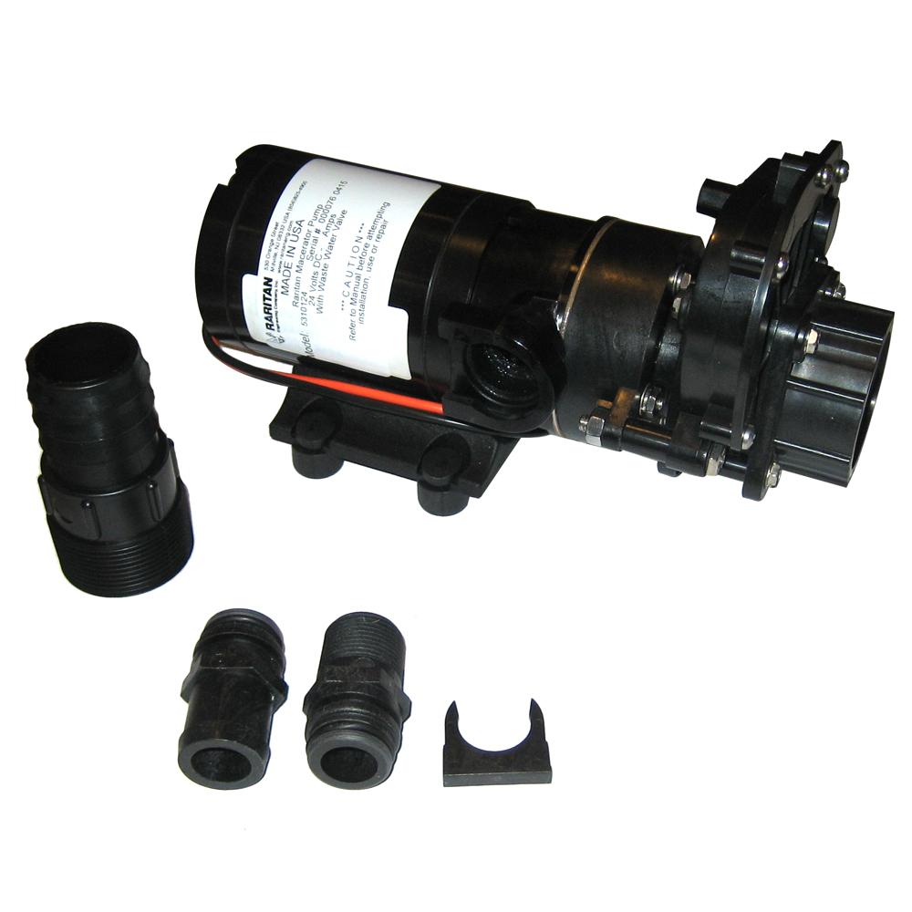 Raritan Macerator Pump - 24VDC w/Waste Valve - 5310124