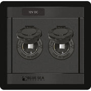 Blue Sea 1472 DC 12V Socket Panel - 1472