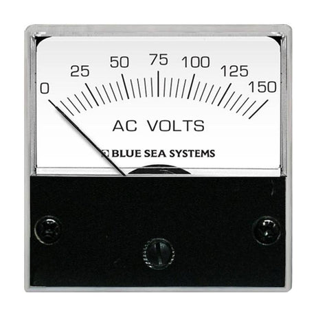 Blue Sea 8244 AC Analog Micro Voltmeter - 2" Face, 0-150 Volts AC - 8244