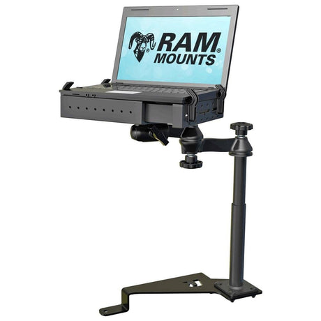 RAM Mount - No-Drill Laptop Mount Vehicle System for 17-20 Ford F-Series + More - RAM-VB-195-SW1