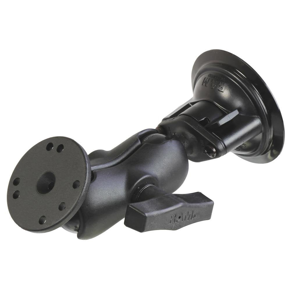 RAM Mount Suction Cup Mount w/Short Arm - RAM-166-B-202U