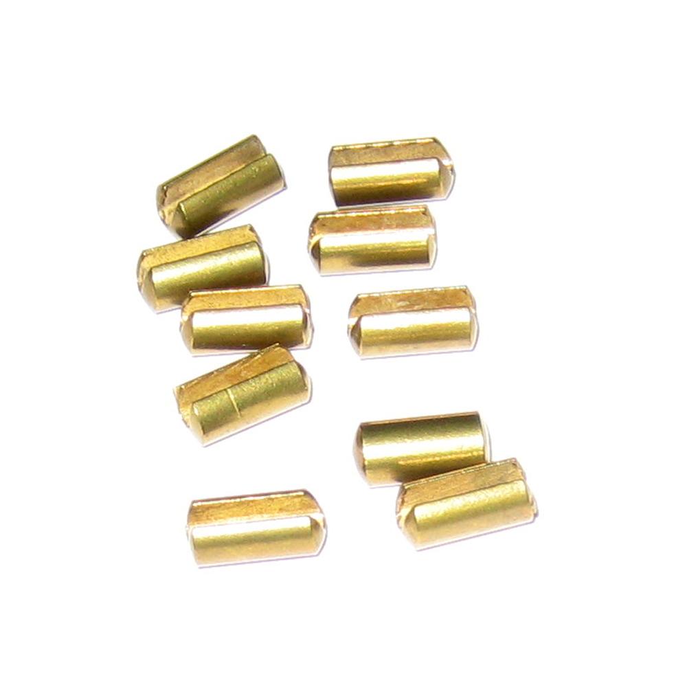 Scotty Release Clip Locators Slotted Brass - 10 Pack - 1007