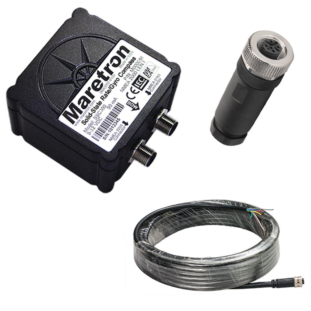 Maretron - Solid-State Rate/Gyro Compass w/10m Cable & Connector - SSC300-01-KIT