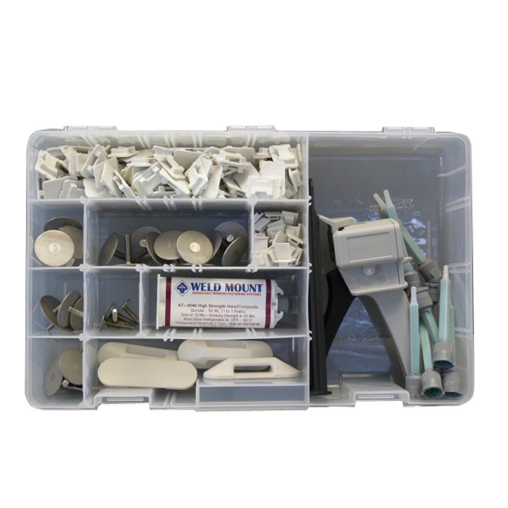 Weld Mount Executive Adhesive & Fastener Kit w/AT-8040 Adhesive - 1001003