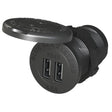 Blue Sea - 12/24V Dual USB Charger - 1-1/8" Socket Mount - 1045