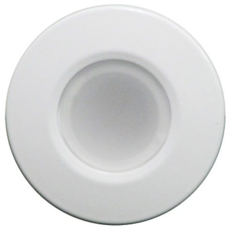 Lumitec - Orbit Flush Mount LED Down Light - Spectrum RGBW - White Housing - 112527