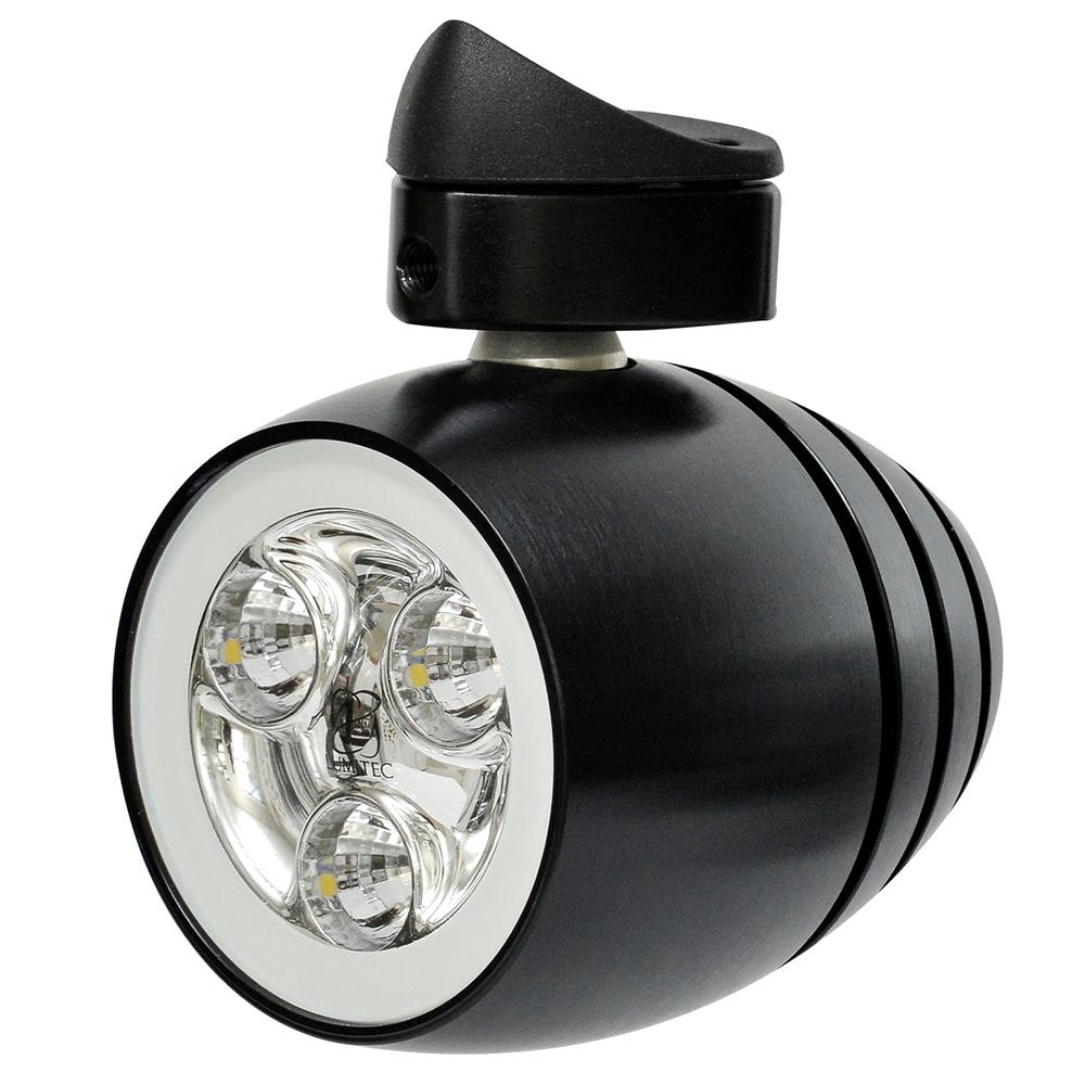 Lumitec Octane - LED Tower/Spreader Light - Black Housing - White Non-Dimming - 101331