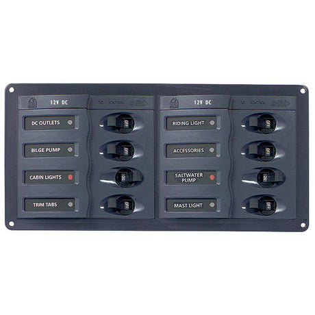 BEP DC Panel - 8-Way - Horizontal - 901H