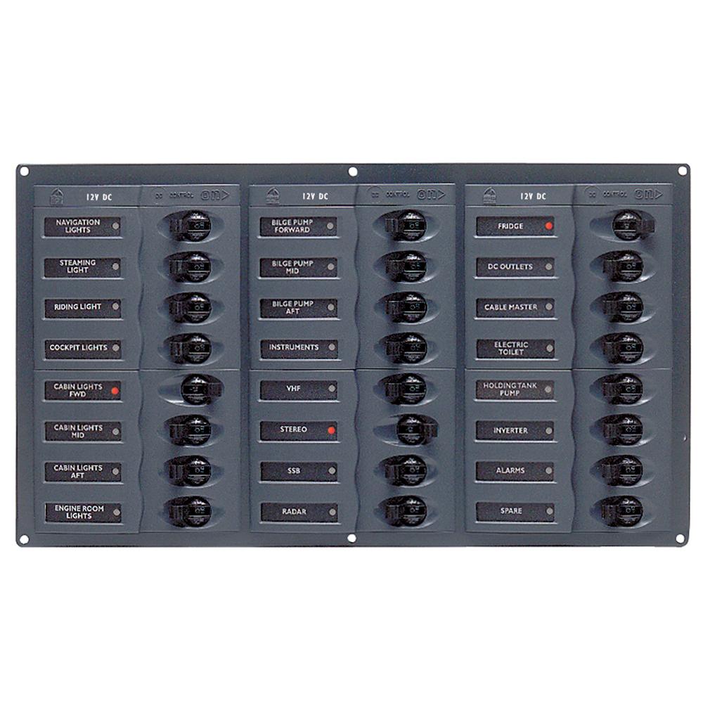 BEP DC Panel - 24-Way - No Meter - 905NM