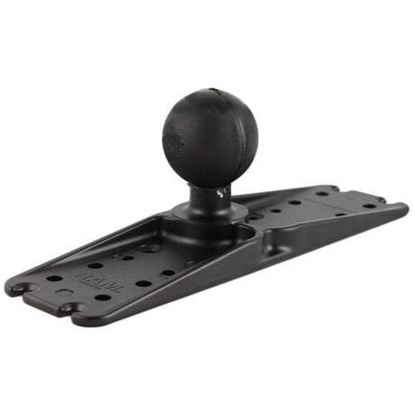 RAM Mount - 11" x 3" Rectangle Universal Electronics Base with 2.25" Ball - RAM-D-111BU