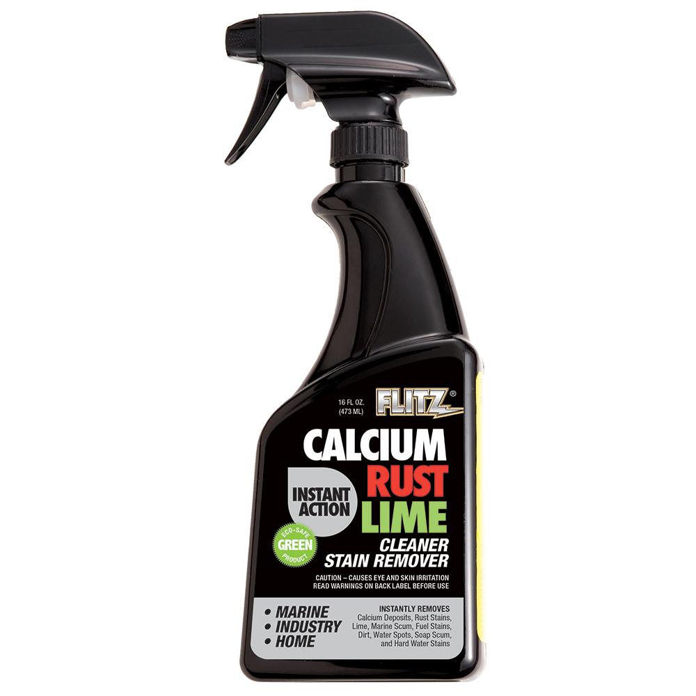 Flitz - Instant Calcium, Rust & Lime Remover - 16 oz. Spray Bottle - CR 01606