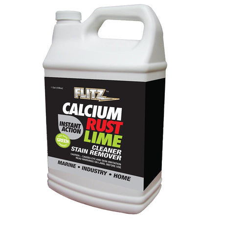 Flitz - Instant Calcium, Rust & Lime Remover - Gallon Refill - CR 01610