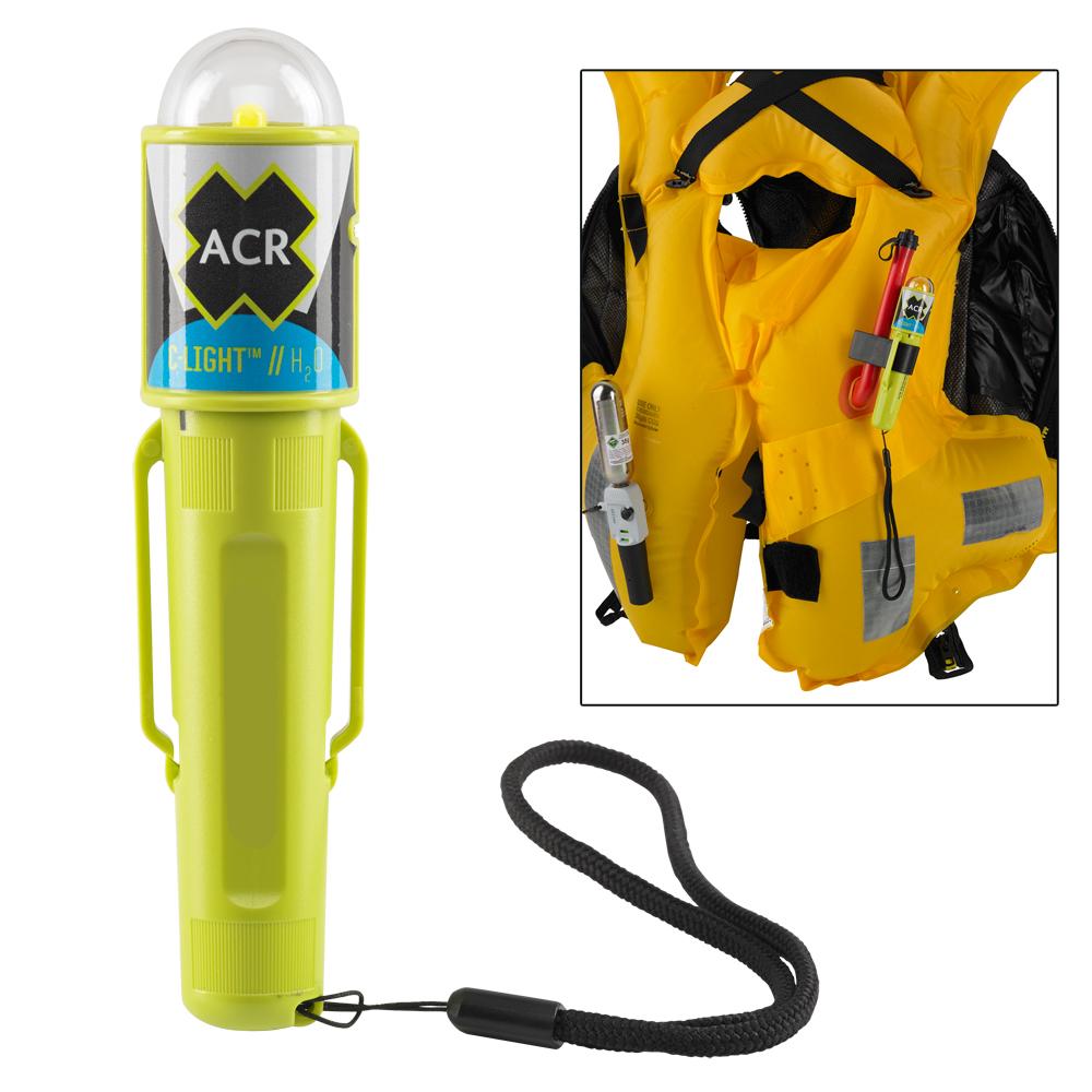 ACR C-Light H20 - Water Activated LED PFD Vest Light w/Clip - 3962.1