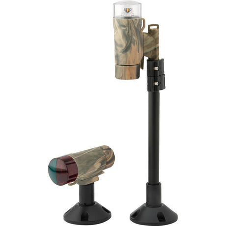 Attwood PaddleSport Portable Navigation Light Kit - Screw Down or Adhesive Pad - RealTree Max-4 Camo - 14193-7