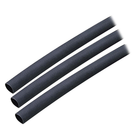 Ancor Adhesive Lined Heat Shrink Tubing (ALT) - 1/4" x 3" - Black - 303103