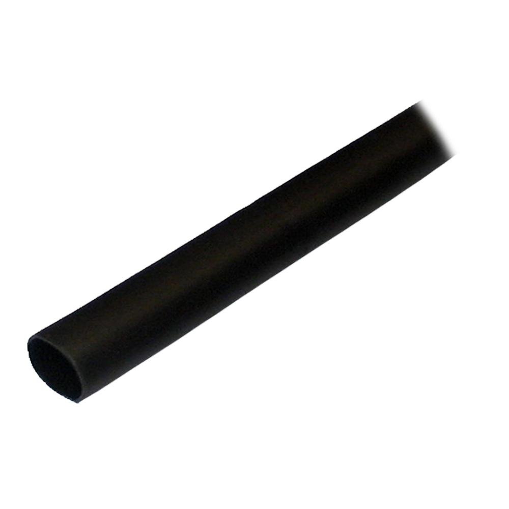 Ancor Adhesive Lined Heat Shrink Tubing (ALT) - 1/2" x 48" - 1-Pack - Black - 305148