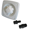 Jabsco Water Pressure Regulator - Flush Mount - White - 44412-1045