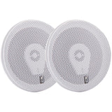 Poly-Planar - 6" Titanium Series 3-Way Marine Speakers - Pair - White - MA8506W