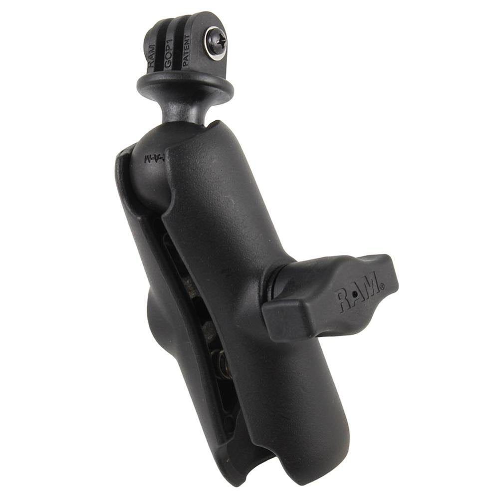 RAM Mount - GoPro Hero Adapter with Double Socket Arm - RAM-B-202-GOP1-201U