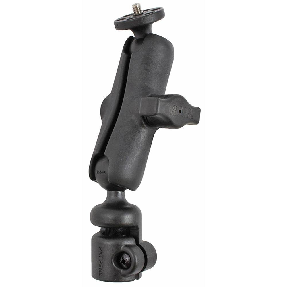 RAM Mount - Tele-Mount Telescoping Camera Pole Kit - 1/4-20 Camera Threaded Adapter - RAP-B-218-1-366U