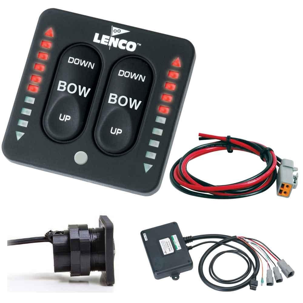 Lenco LED Indicator Two-Piece Tactile Switch Kit w/Pigtail f/Single Actuator Systems - 15270-001