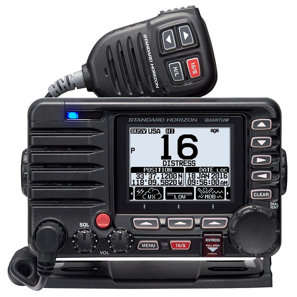 Standard Horizon Quantum GX6000 25W Commercial Grade Fixed Mount VHF w/NMEA 2000  Integrated AIS receiver - GX6000