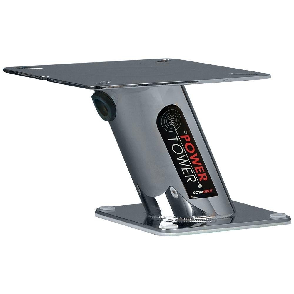 Scanstrut - 6" PowerTower Polished Stainless Steel f/Garmin & Furuno Domes - SPT1002