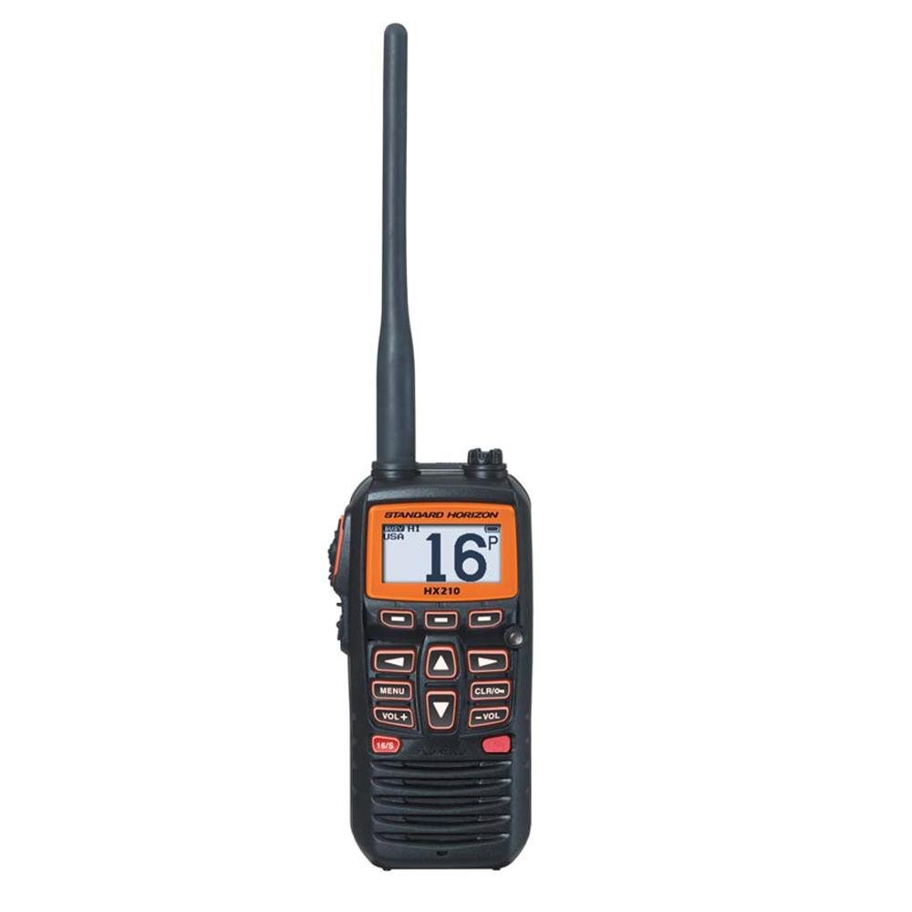 Standard Horizon HX210 6W Floating Handheld Marine VHF Transceiver - HX210