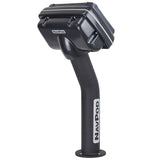 NavPod - PedestalPod Pre-Cut f/Garmin echoMAP 92sv, 93sv, 94sv  95sv - Carbon Black - PED4600-01-C