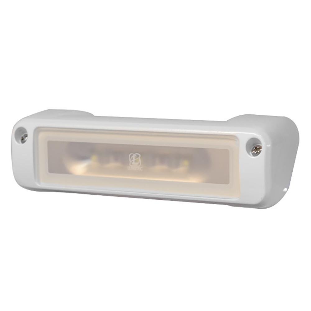 Lumitec Perimeter Light - White Finish - White/Red Dimming - 101477