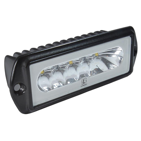 Lumitec Capri2 - Flush Mount LED Flood Light - Black Housing - 2-Color White/Blue Dimming - 101186