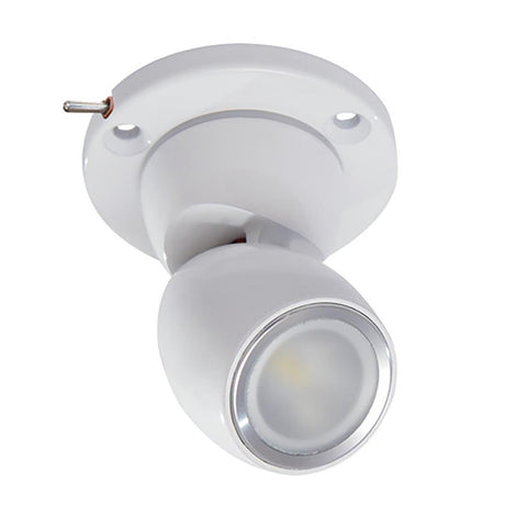 Lumitec GAI2 Warm White Dimming - Heavy-Duty Base w/Built-In Switch - White Housing - 111929