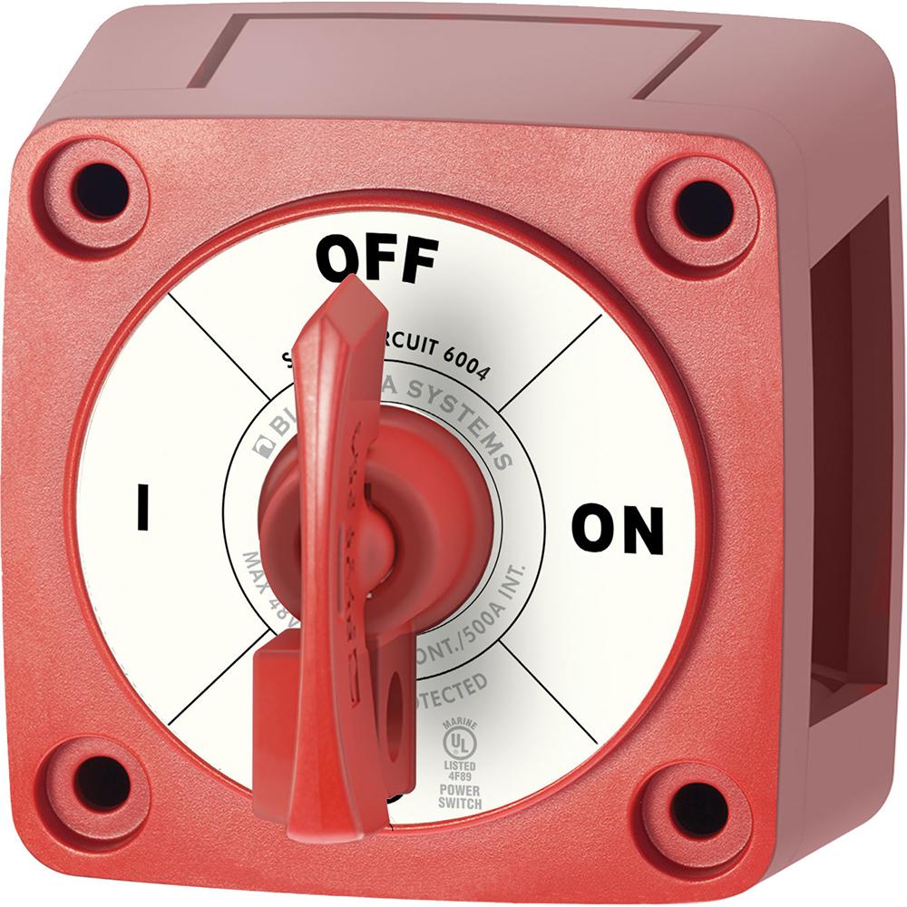 Blue Sea 6004 Single Circuit ON-OFF w/Locking Key - Red - 6004