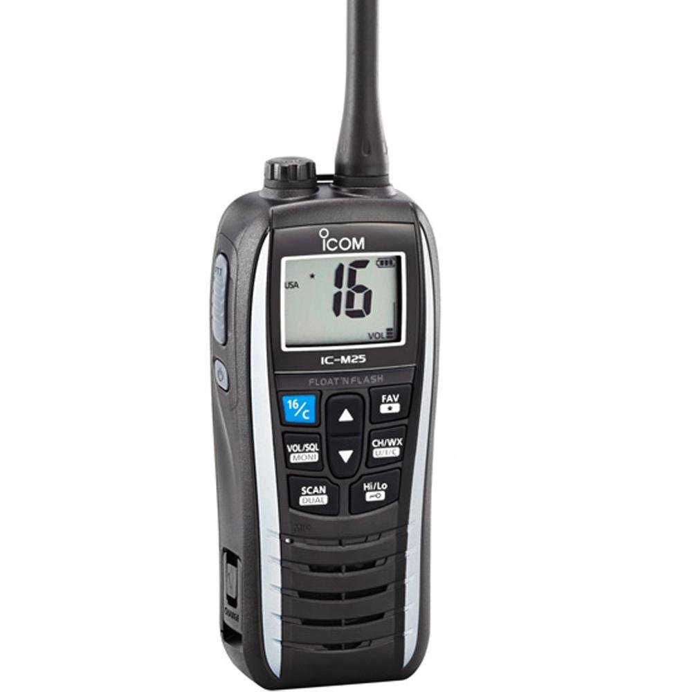 Icom - M25 Floating VHF - 5W - Pearl White - M25 41