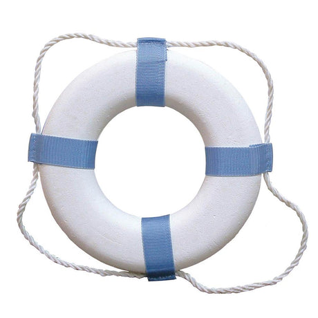 Taylor Made - Decorative Ring Buoy - White/Blue - 17" - 371