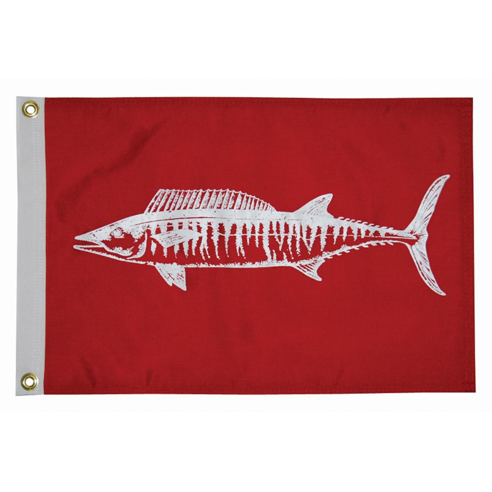 Taylor Made - Wahoo Flag - 12 inch x 18 inch - 4118