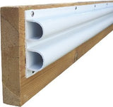 Dock Edge Double "D" Air Cushion - 5x8' Section - White - 1002-F