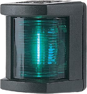Hella Marine Starboard Navigation Lamp- Incandescent - 1nm - Black Housing - 12V - 003562025