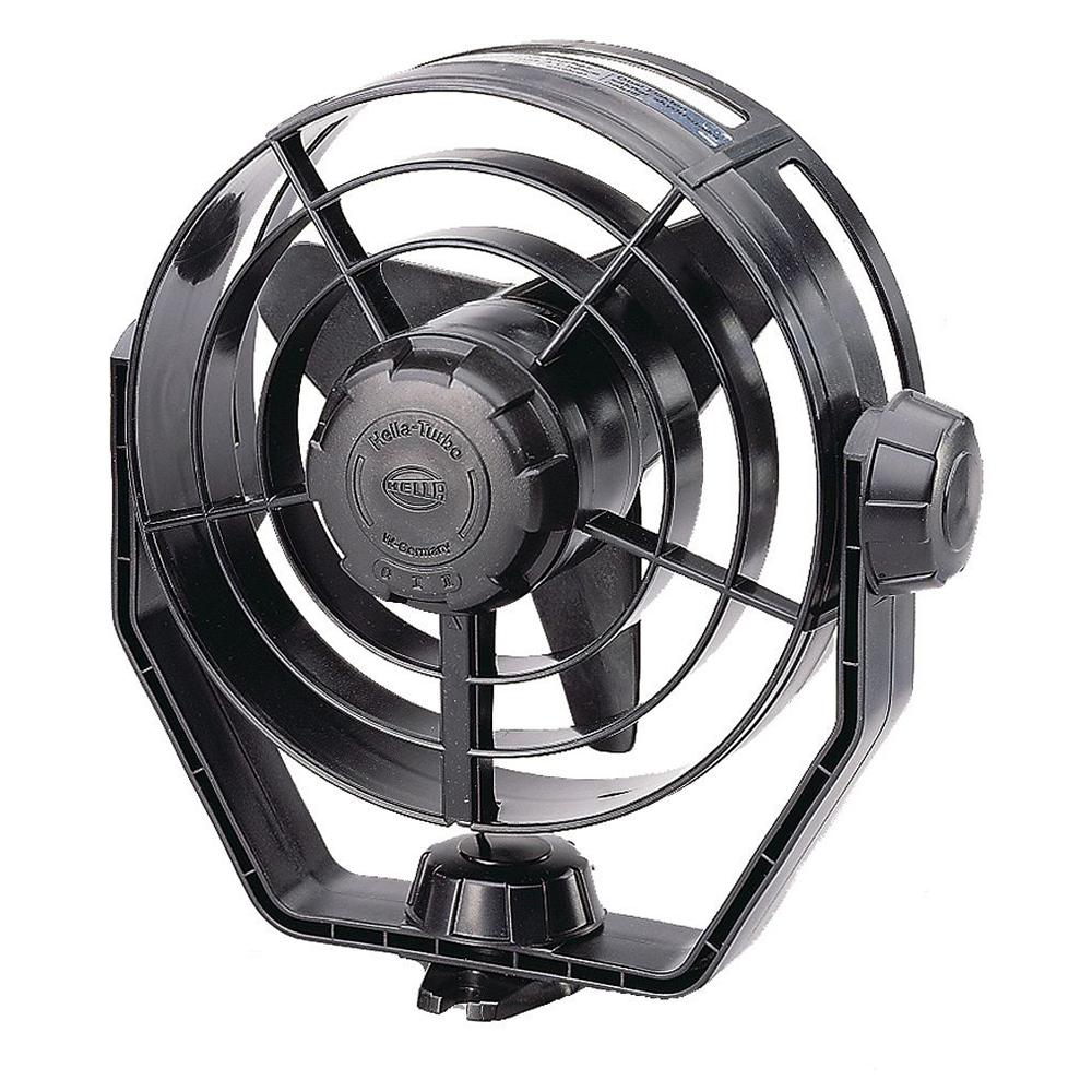 Hella Marine 2-Speed Turbo Fan - 12V - Black - 003361002