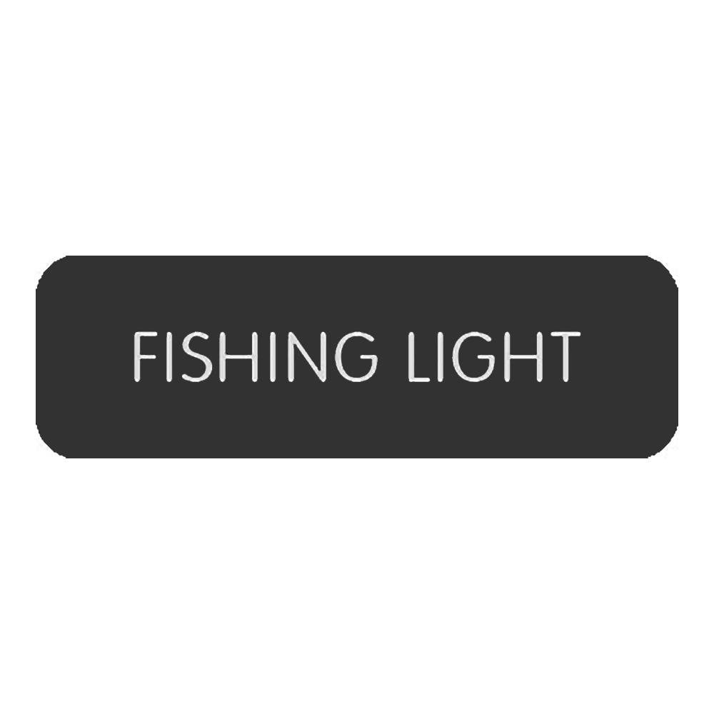 Blue SeaLarge Format Label - "Fishing Light" - 8063-0189