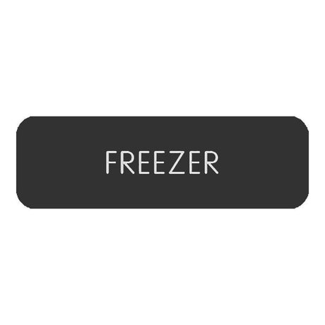 Blue SeaLarge Format Label - "Freezer" - 8063-0198