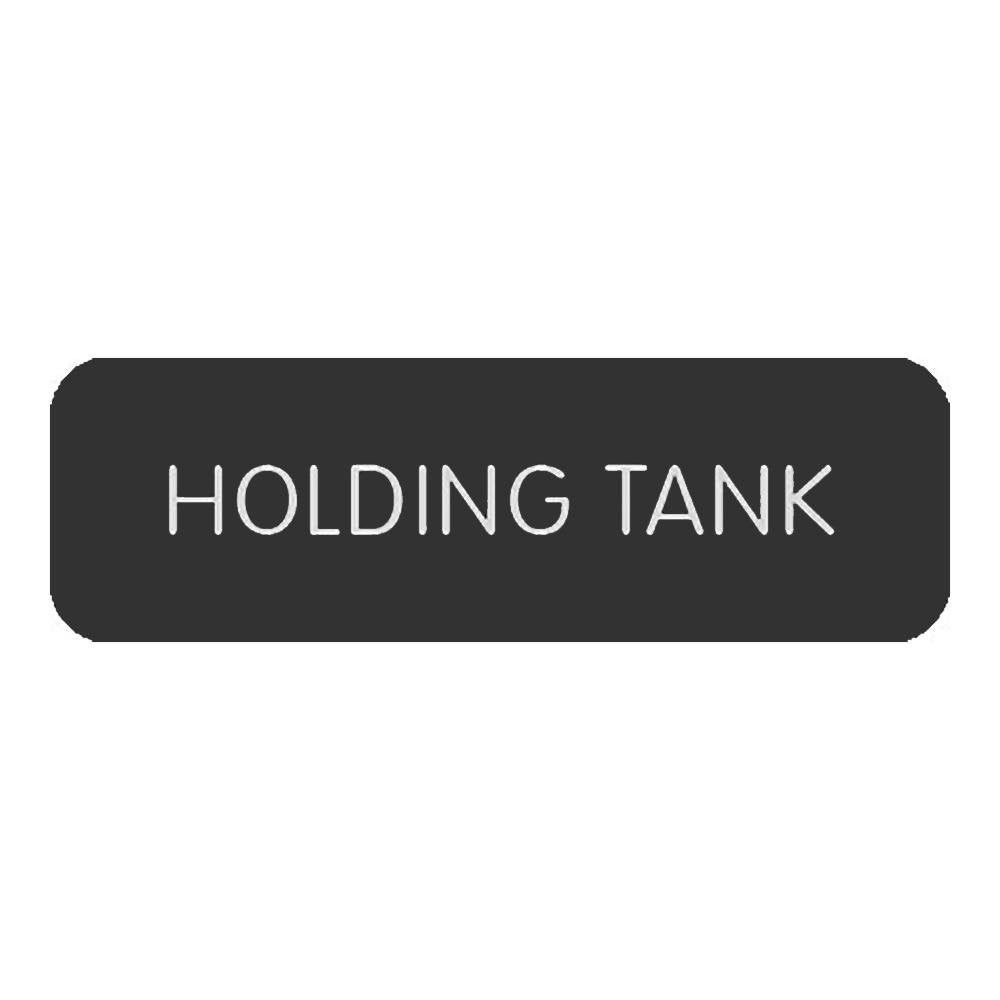 Blue SeaLarge Format Label - "Holding Tank" - 8063-0265