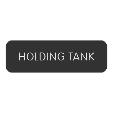 Blue SeaLarge Format Label - "Holding Tank" - 8063-0265